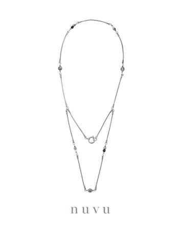 Nuvul Jewel - Black Magnet Necklace