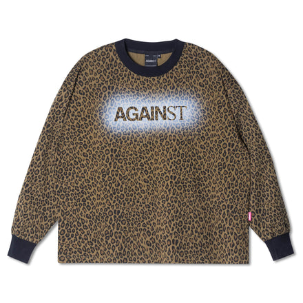 Against Lab - Leopard Lounge L/S Tee