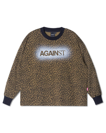 Against Lab - Leopard Lounge L/S Tee