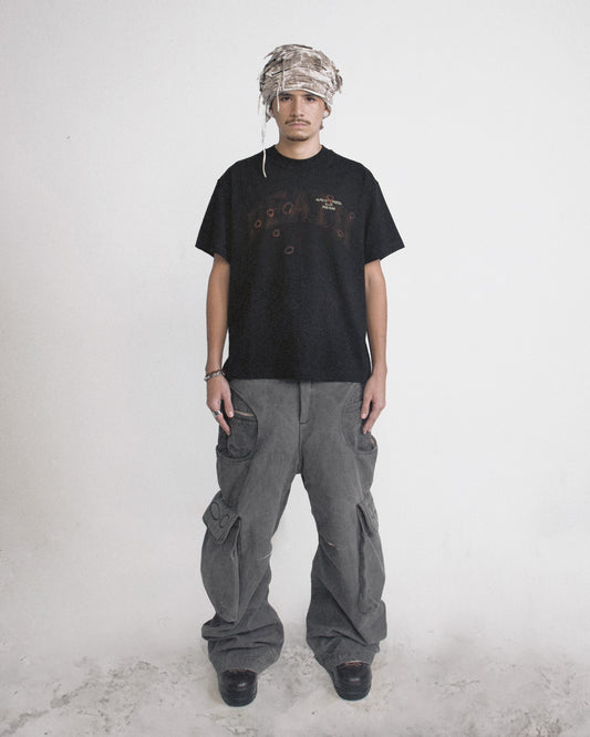 PISTOL - ACP "Death" Boxy Tee - Black