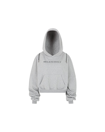 Melancholy - Melanie Hoodie - Light Gray