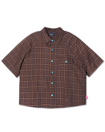 Against Lab - Flannel Miguel Shirt - Brown
