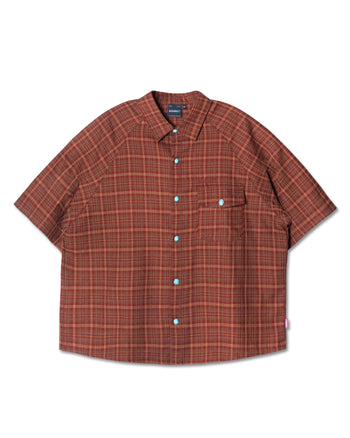 Against Lab - Flannel Miguel Shirt - Red