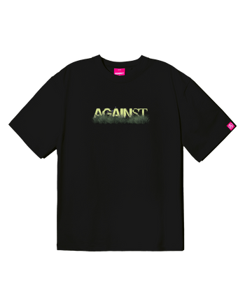 Against Lab - Grass Logo Tee - Black