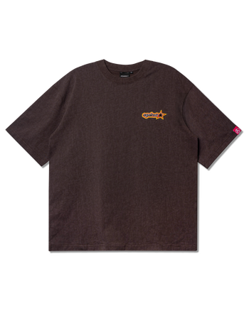 Against Lab - Star Washed Tee - Brown