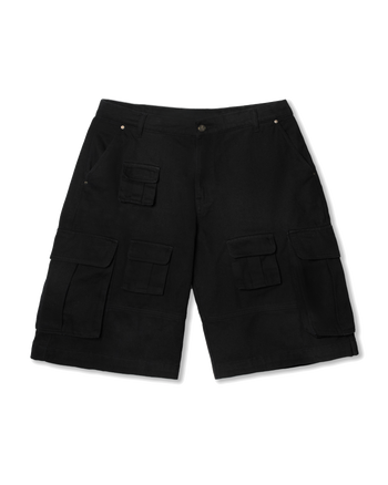 Against Lab  - Over Knee Cargo Shorts