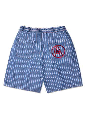Against Lab - Relaxed Mafia Shorts - Denim