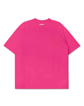 Against Lab - Quote Bleed Tee - Pink