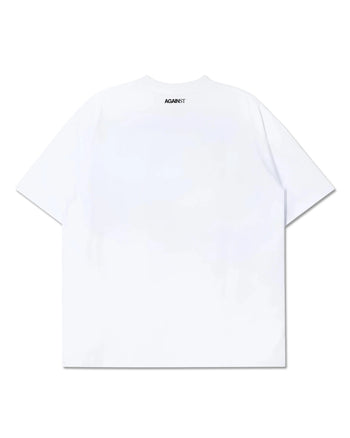 Against Lab - Quote Bleed Tee - White