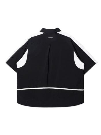 Against Lab - Joga Button Shirt - Black