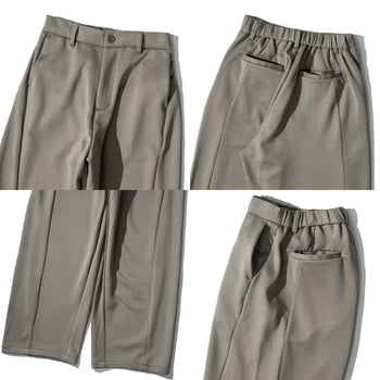 AGILITY Wide Leg Scimitar Pants - Khaki