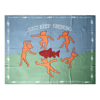 AGILITY HOUSE - Knit Blanket