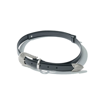 AGILITY Western Leather Silver Belt