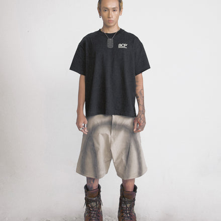 PISTOL - ACP Basic Logo Boxy Tee - Black