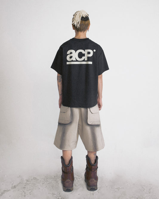 PISTOL - ACP Basic Logo Boxy Tee - Black
