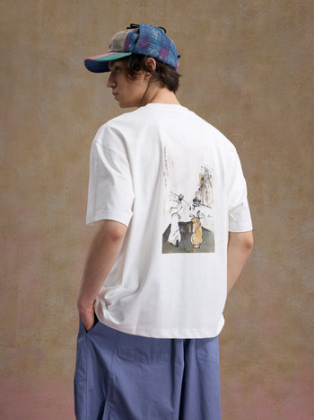 Unlimited Mote - Li Bai Golf S/S Tee - White