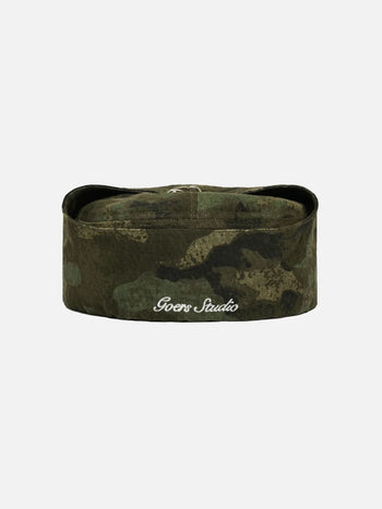Goers Studio - Bennett Denim Fitted Trapper Hat - Camo