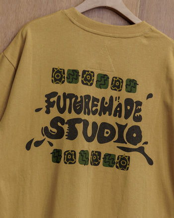FTMD. Sunshine Symbol Tee - Mustard Brown