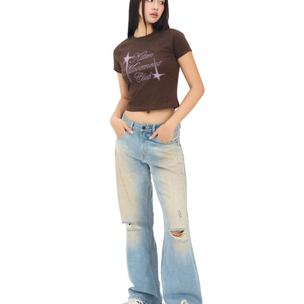 K.M.C - Mocha Baby Kitten Tee