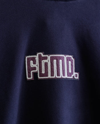 FTMD. Felt Logo Hoodie