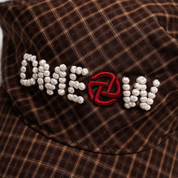 TNT x Dmeow - Studded Logo Cap - Brown