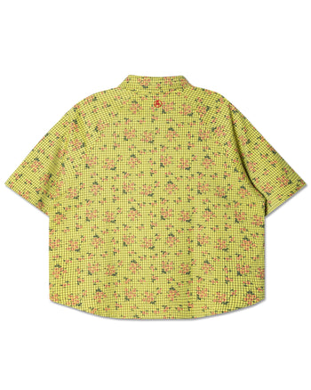 Against Lab - Floral Miguel Shirt - Green