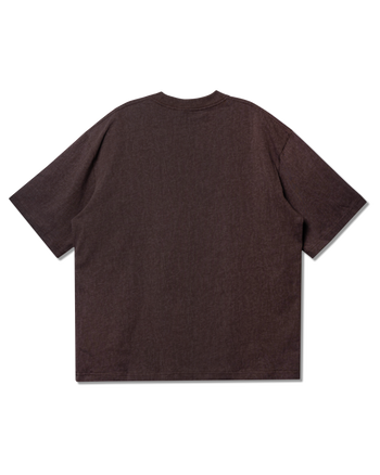 Against Lab - Star Washed Tee - Brown