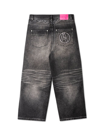 Against Lab - Cowboy Washed Perfect Jeans - Black