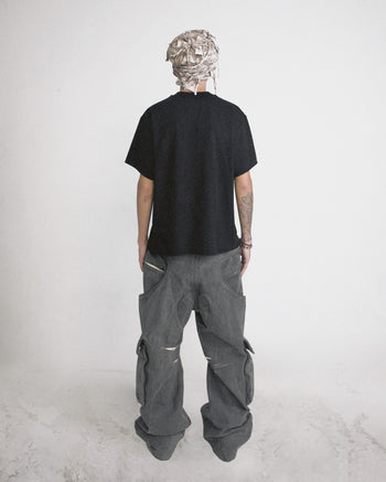 PISTOL - ACP "Death" Boxy Tee - Black