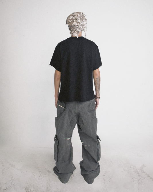 PISTOL - ACP "Death" Boxy Tee - Black