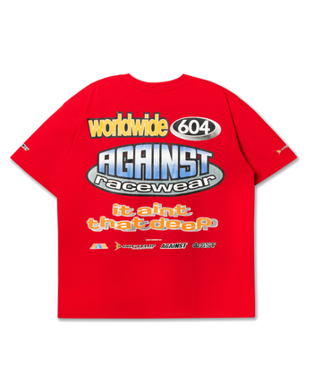 Against Lab - Motorsport Tee - Red