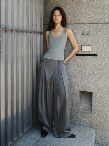 Melancholy - Loren Pleat Trousers
