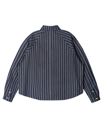 Against Lab - Denim Stripe L/S Shirt