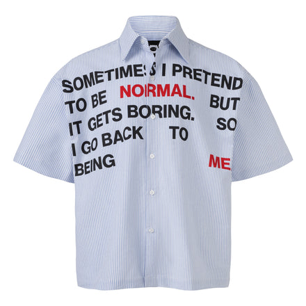 K.M.C - Bring Me Stripe Boxy Shirt