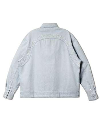 Against Lab - Denim Cowboy L/S Dame Shirt