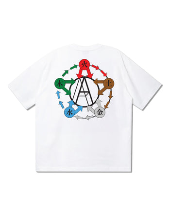 Against Lab - Elements Tee - White