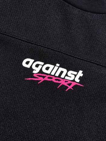 Against Lab - Sport Mesh L/S - Jersey - Black