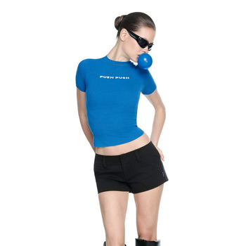 PUSHPUSH - Celestial Tee - Blue