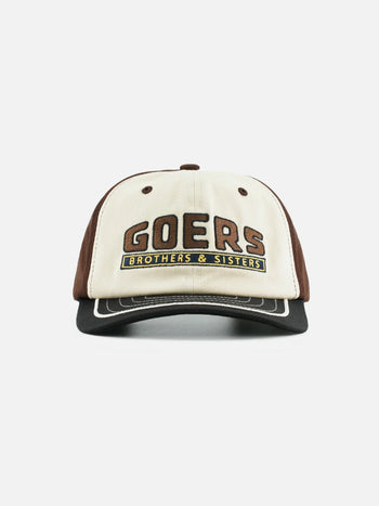 Goers Studio - Brothers & Sisters 6-Panel Snapback Cap - Brown
