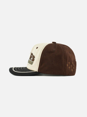Goers Studio - Brothers & Sisters 6-Panel Snapback Cap - Brown