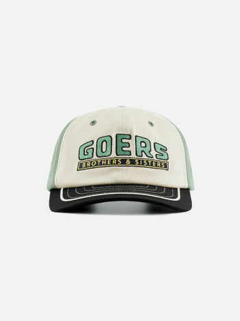 Goers Studio - Brothers & Sisters 6-Panel Snapback Cap - Matcha Green