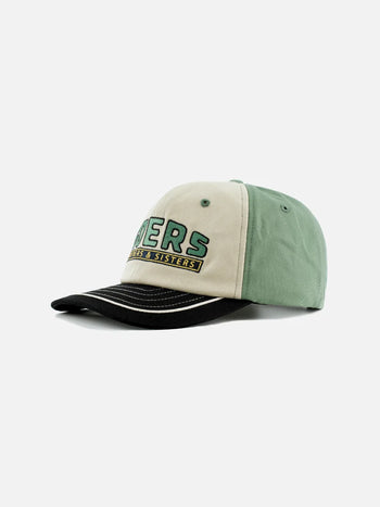 Goers Studio - Brothers & Sisters 6-Panel Snapback Cap - Matcha Green