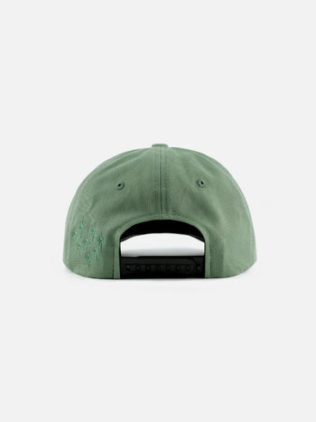 Goers Studio - Brothers & Sisters 6-Panel Snapback Cap - Matcha Green