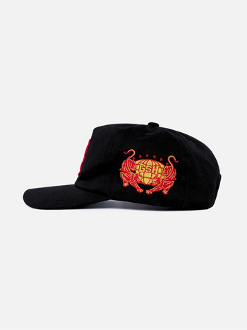 Goers Studio - Game 5-Panel Snapback Cap - Black