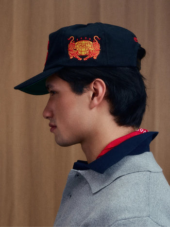 Goers Studio - Game 5-Panel Snapback Cap - Black