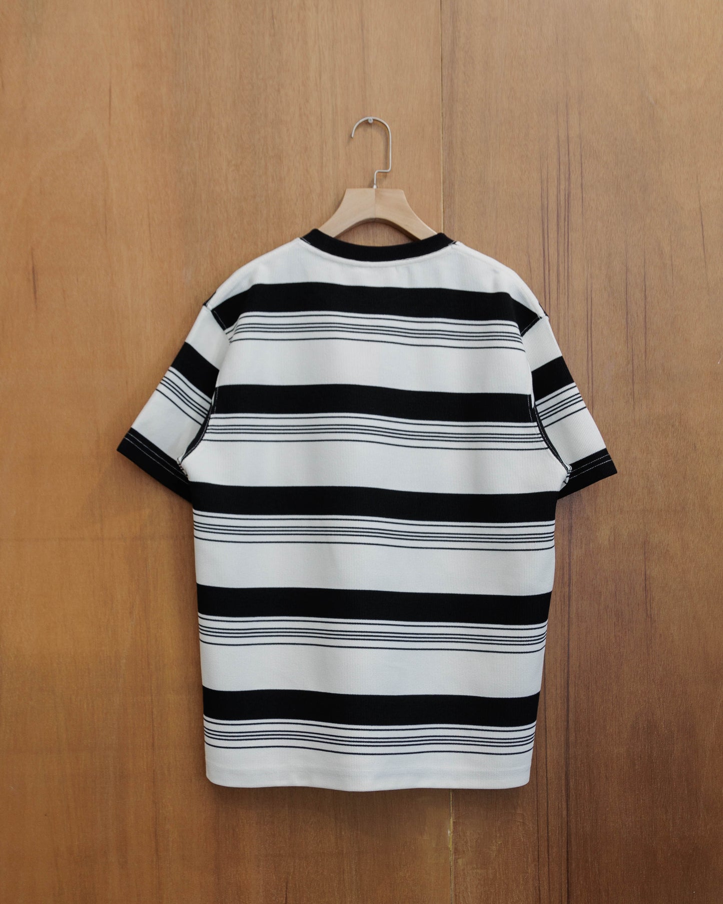 Against Lab - Big Stripe Tee Black