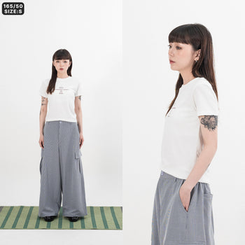 AGILITY MIAO -  Lyocell Image Tee - White