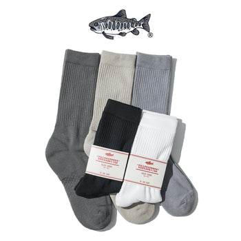 AGILITY - Basic Thin Socks - Black