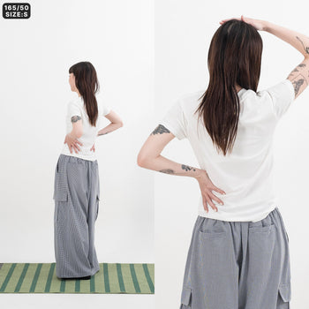 AGILITY MIAO -  Lyocell Image Tee - White