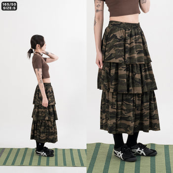 AGILITY MIAO - Camo Cake Skirt